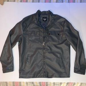 Brave Soul London Faux Leather Jacket